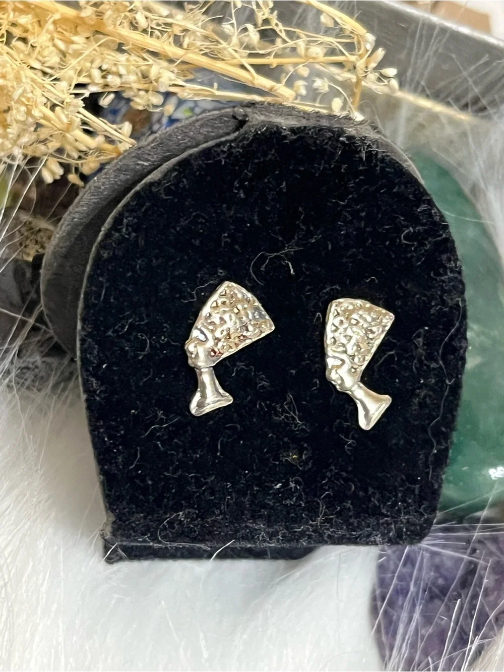 Egyptian Queen Nefertiti Earrings